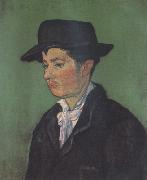 Portrait of Armand Roulin (nn04) Vincent Van Gogh